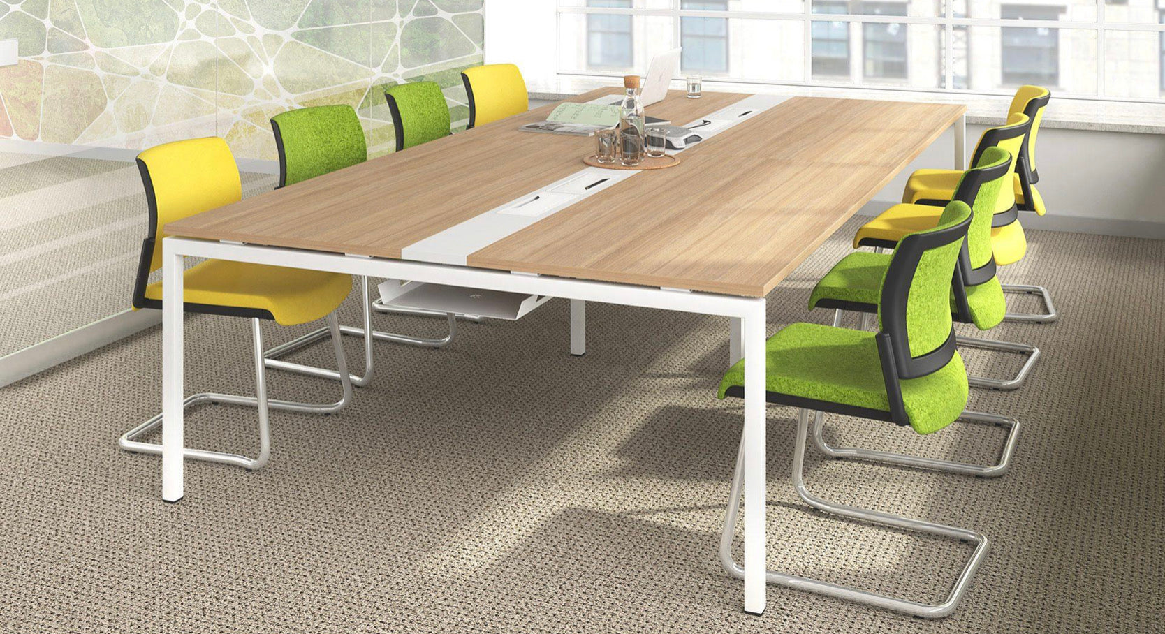 CT19 Ischia 創業空間桌｜Designer Conference Table｜創業空間
