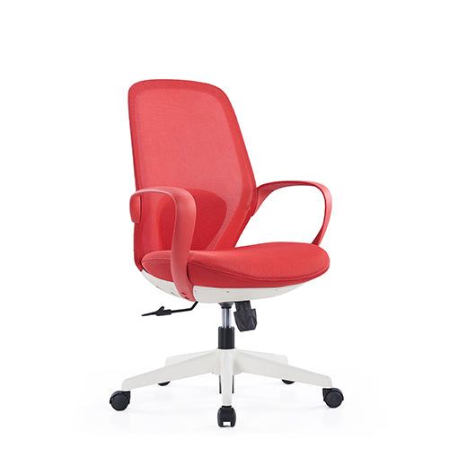 KH533-R Waldo 高彈厚墊網布辦公椅 (紅色)｜Premium Comfort Chair