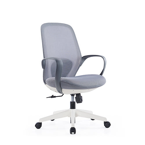 KH533-G Waldo 高彈厚墊網布辦公椅 (灰色)｜Premium Comfort Chair