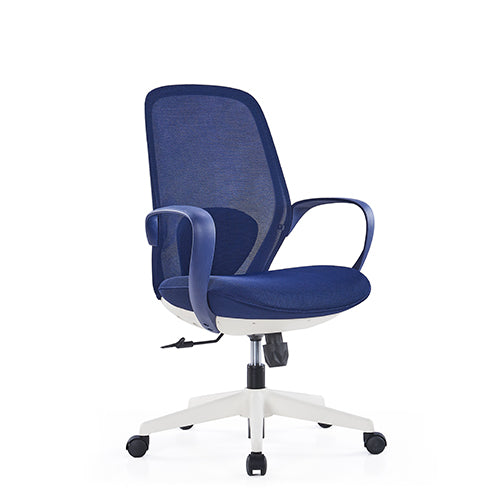 KH533-B2 Waldo 高彈厚墊網布辦公椅 (藍色)｜Premium Comfort Chair