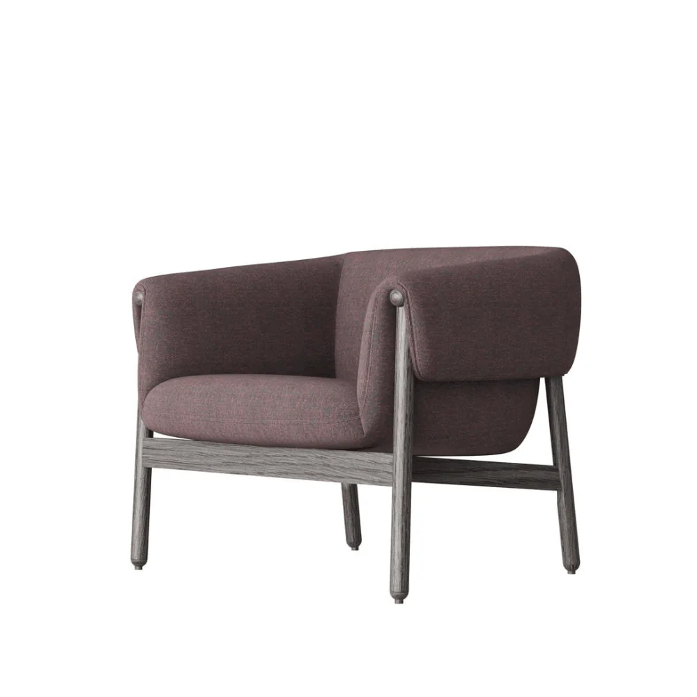 ST004 Chaise 布藝單人休閒扶手椅