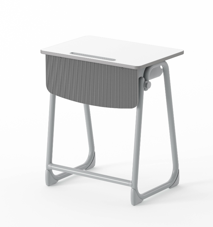 KAD002 Allegro 銀灰鋼架學生課桌｜Grey Desk and Chair Set for Students