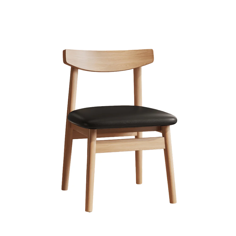 KSY053 Feast 實木皮革餐椅